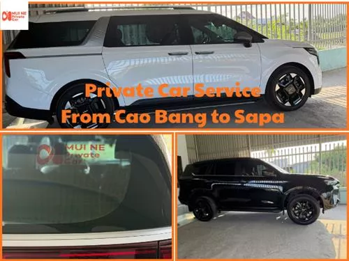 Cao Bang to Sapa By Private Car