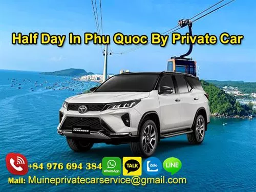 Half Day In Phu Quoc By Private Car