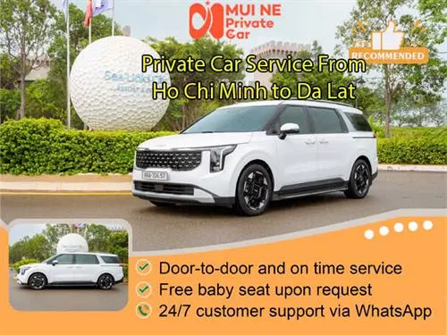 Transfer From Saigon to Dalat By Private Car Only 160$