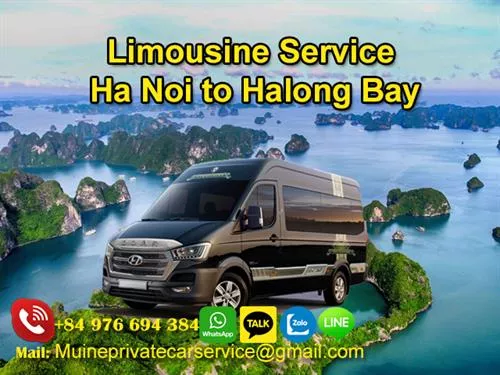 Limousine Service From Hanoi To HaLong Bay