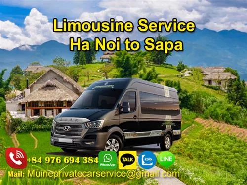 Limousine Service From Hanoi To Sapa