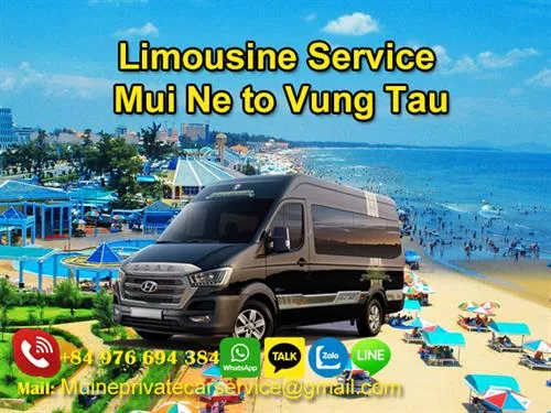 Limousine Service From Mui Ne To Vung Tau