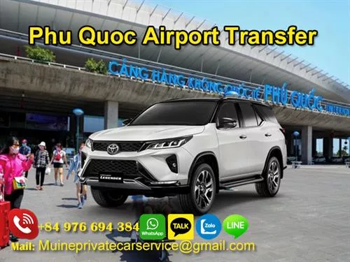 Private Car From Phu Quoc Airport