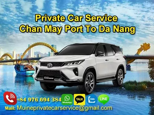 Private Car From Chan May Port To Da Nang