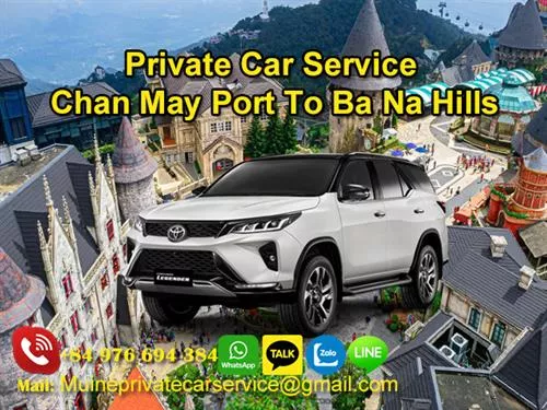 Private Car From Chan May Port To Ba Na Hills