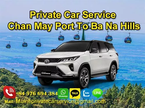 Private Car From Chan May Port to Ba Na Hills