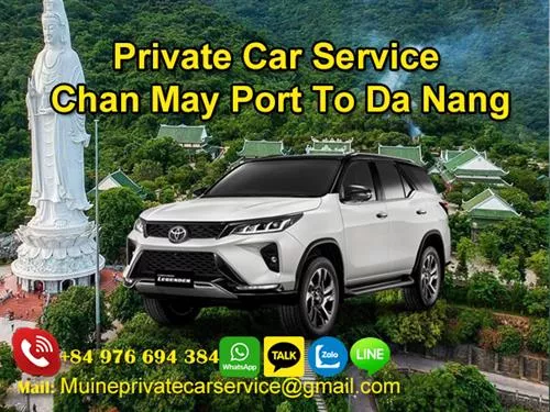 Private Car From Chan May Port to Da Nang