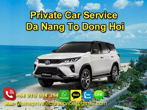 Private Car From Da Nang To Dong Hoi