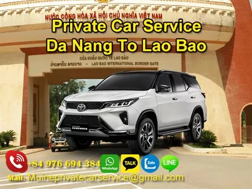 Private Car From Da Nang To Lao Bao Border