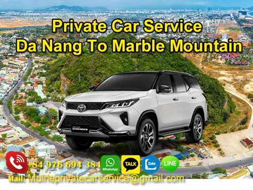 Private Car From Da Nang To Marble Mountain