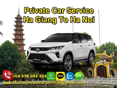 Private Car From Ha Giang To Ha Noi