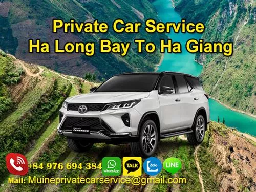 Private Car From Halong Bay To Ha Giang