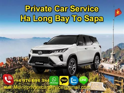 Private Car From Halong Bay To SaPa