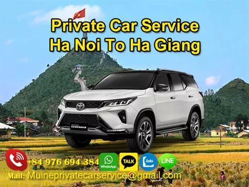 Private Car From Ha Noi To Ha Giang