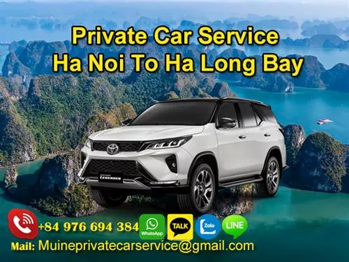 Private Car From Ha Noi To Halong Bay