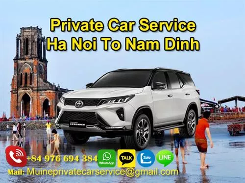 Private Car From Ha Noi To Nam Dinh