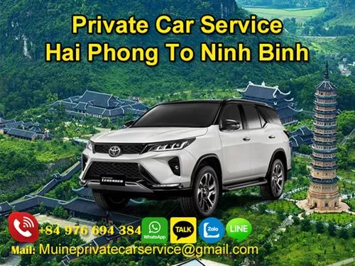 Private Car From Hai Phong To Ninh Binh