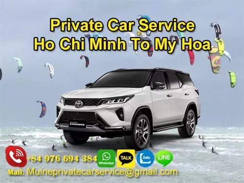 Private Car From Ho Chi Minh To My Hoa