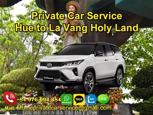 Private Car From Hue To La Vang Holy Land