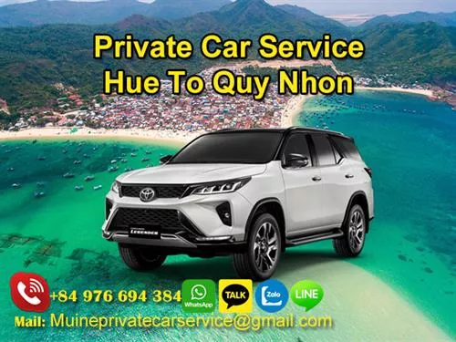 Private Car From Hue To Quy Nhon