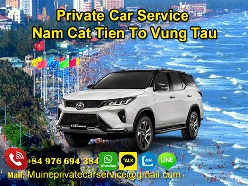 Private Car From Nam Cat Tien To Vung Tau