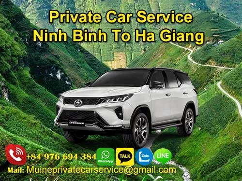 Private Car From Ninh Binh To Ha Giang