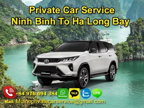 Private Car From Ninh Binh To Halong bay