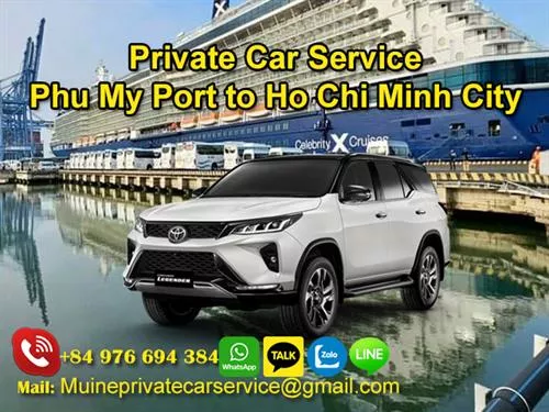 Private car Transfer Phu My port to Ho Chi Minh City - Excursions tours