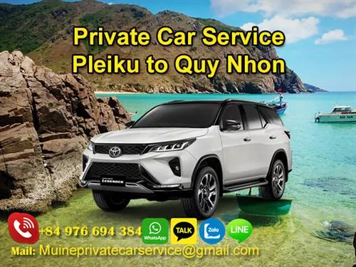 Private Car From Pleiku To Quy Nhon