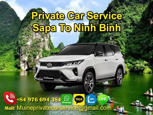 Private Car From Sapa To Ninh Binh