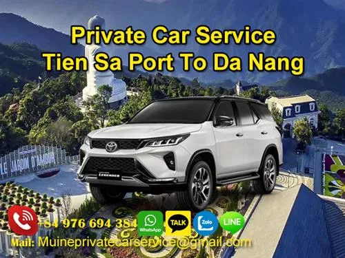 Private Car From Tien Sa Port to Da Nang