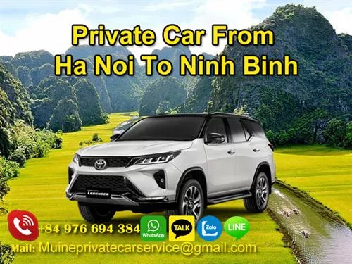 Private Car From Hanoi To Ninh Binh