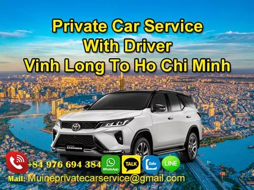 Private Car From Vinh Long To Ho Chi Minh