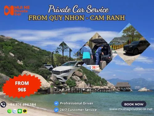 Private Car Service Quy Nhon to Cam Ranh