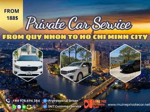 Private Car From Quy Nhon To Ho Chi Minh