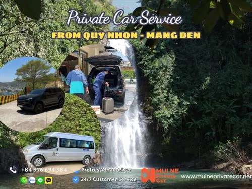 Quy Nhon to Mang Den Private Car