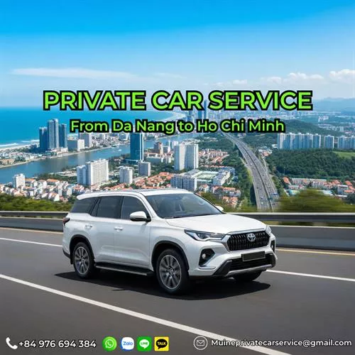 Da Nang to Ho Chi Minh Private Car