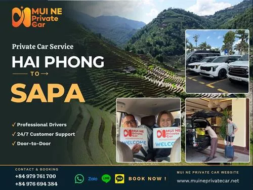 Hai Phong to Sapa Private Car
