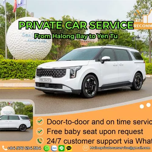 Halong Bay to Yen Tu By Private Car
