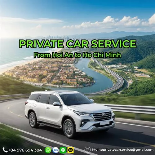 Hoi An to Ho Chi Minh Private Car