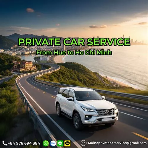 Hue to Ho Chi Minh Private Car