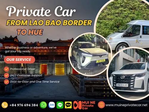 Lao Bao Border to Hue by Private Car