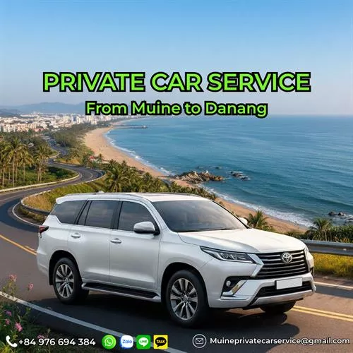 Mui Ne to Da Nang Private Car