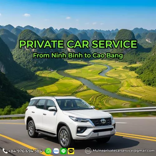 Ninh Binh to Cao Bang Private Car