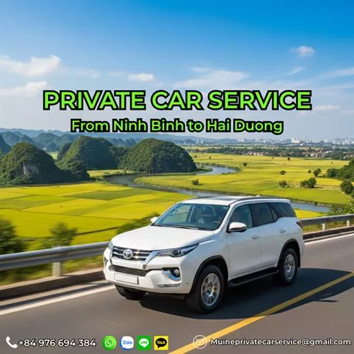 Ninh Binh to Hai Duong Private Car
