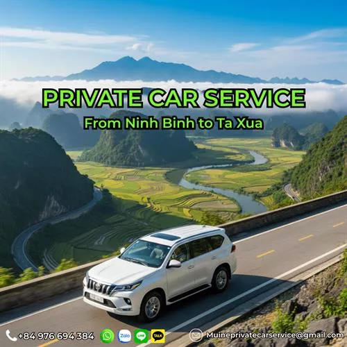 Ninh Binh to Ta Xua Private Car