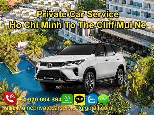 Private Car From Ho Chi Minh To The Cliff Mui Ne