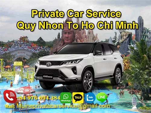 Private Car From Quy Nhon To Ho Chi Minh