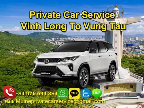 Private Car From Vinh Long to Vung Tau