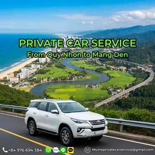 Quy Nhon to Mang Den Private Car